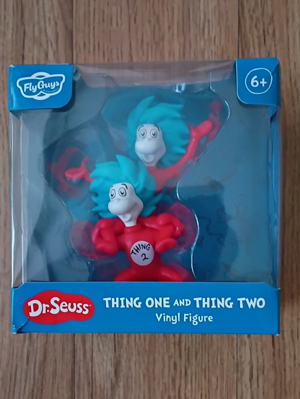 Dr. Seuss Thing Two Vinyl Figure - Red Body with Blue Hair